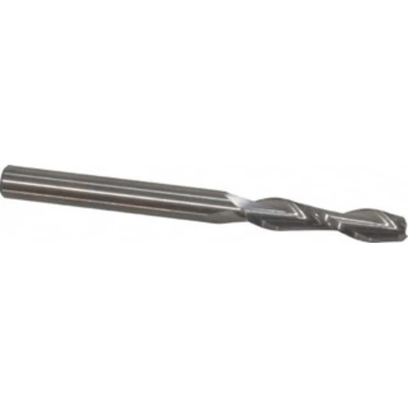 LMT Onsrud LP 1/4 Diam RH Solid Carbide 2-Flute Double Edge Upcut Spiral Router Bit Uncoated, 1-1/8 LOC, 1/4 Shank Di...